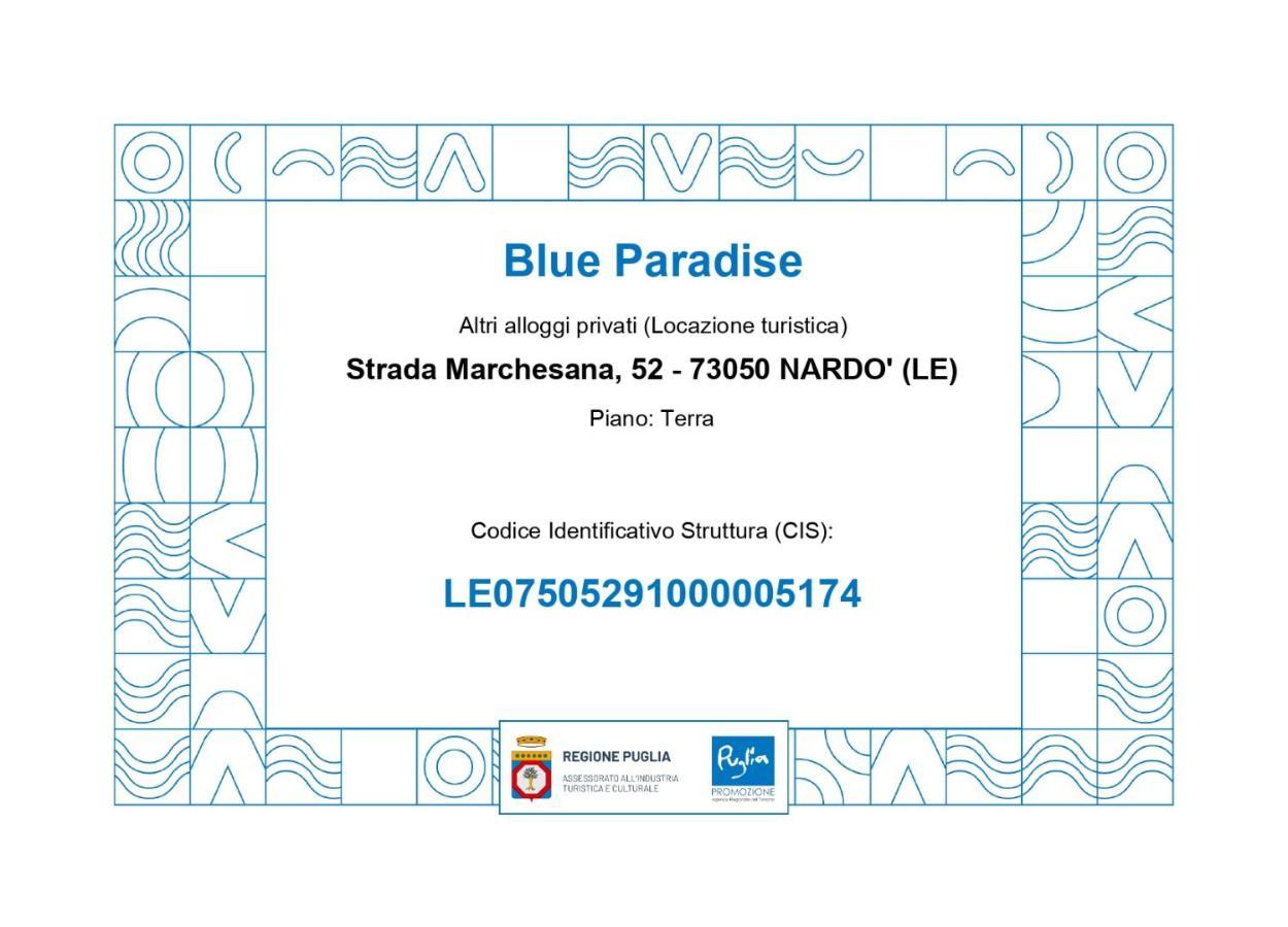 Blue Paradise Santa Maria al Bagno Eksteriør bilde